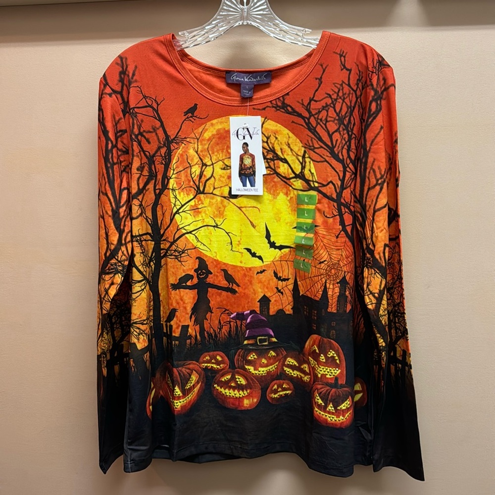 Gloria Vanderbilt Halloween Tee